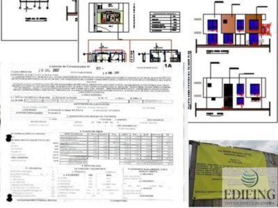 Planos, Licencias y Valla informativa.